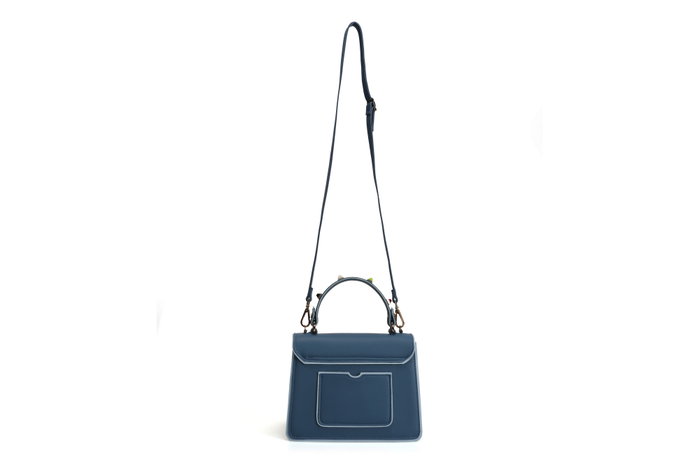 Lucky Bees Bolso de Mano Azul 912